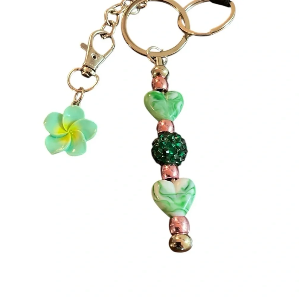 Tropical Vibes Detachable Pouch & Keychain